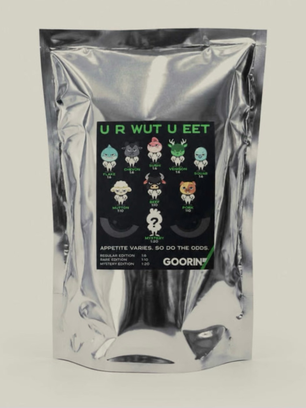 Goorin Bros "U R WUT U EET" Unopened Trucker Hat. Mesh SnapBack NWT